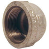 Galvanized Pipe Fitting, Cap, 3/4-In.