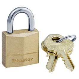 3/4-In. Solid-Brass Keyed-Alike Padlock