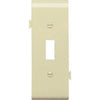 Ivory Toggle Opening Sectional Nylon Wall Plate