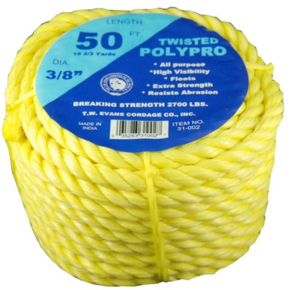 T.w Evans Cordage 1/4