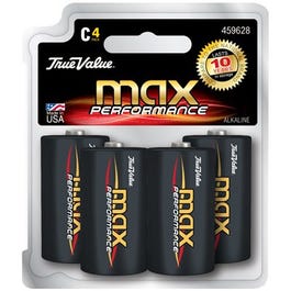 C Alkaline Batteries, 4-Pk.