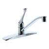 H2 Brands Aqua Plumb Single Lever 3-Hole Kitchen Faucet w/ Deck
