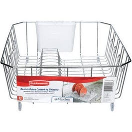 Dish Drainer, Chrome Wire, Large