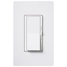 Diva 600-Watt Single-Pole Dimmer, White