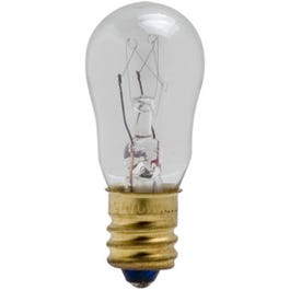 Indicator Light Bulb, 6-Watts, Clear, 2-Pk.