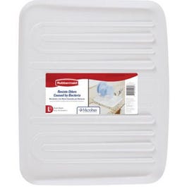 Drain Tray, White Plastic, Large