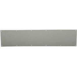 6 x 30-In. Satin Nickel Kick Plate