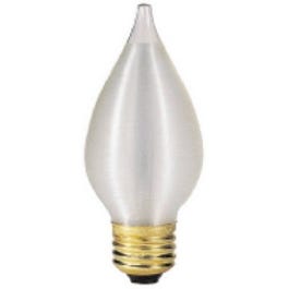 60-Watt White Glowescent Spun Satin Light Bulb