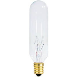 35-Watt Clear Tubular Light Bulb