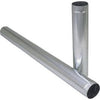 Galvanized Furnace Pipe, Round, 26 Ga, 8 x 12-In.