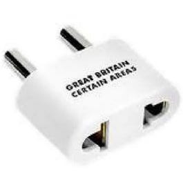 International Plug Adapter For Parts Of Great Britain.