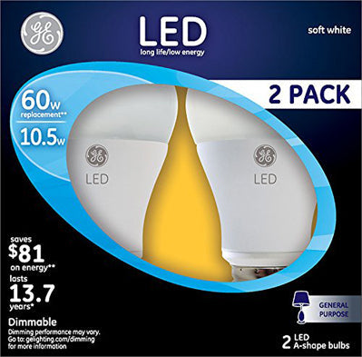 10.5W A19 SW LED 660W Equivalent