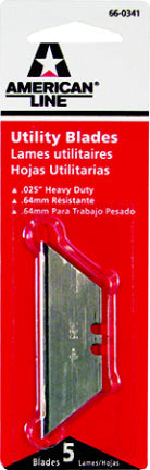 HD .025 UTILITY BLADE 2-NOTCH 5/CARD