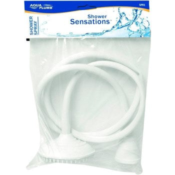 World & Main/Cranbury SPR1 AquaPlumb Brand Rubber Shower Spray