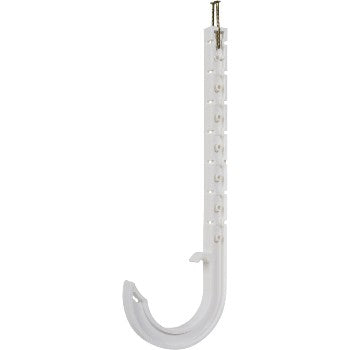 Sioux Chief Mfg 553-7W 5537w 2dwv White J-Hook