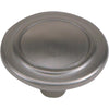 Laurey Satin Pewter 1-1/4 In. Cabinet Knob
