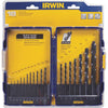 Irwin 18-Piece Black Oxide Drill Bit Set