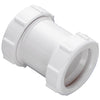 Do it 1-1/2 In. X 1-1/2 In. White Plastic Extension Coupling