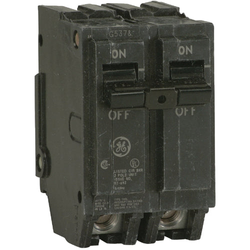 GE THQL 50A Double-Pole Standard Trip Circuit Breaker