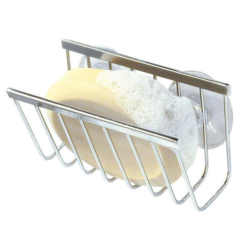 InterDesign Sinkworks Suction Soap & Sponge Holder