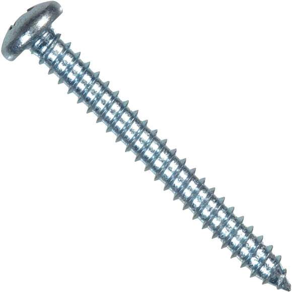 Hillman #8 x 1/2 In. Phillips Pan Head Zinc Sheet Metal Screw (100 Ct.)