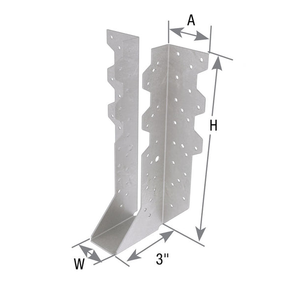 Mitek Slant Nail Face Mount Joist Hangers