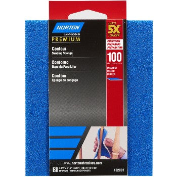 Norton 07660782081 82081 5x 120g Contour Sponge